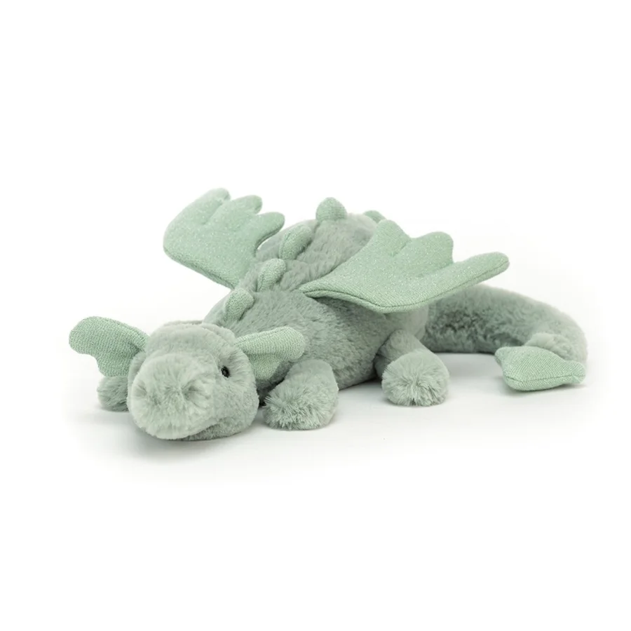 Jellycat Sage Dragon, 26 cm