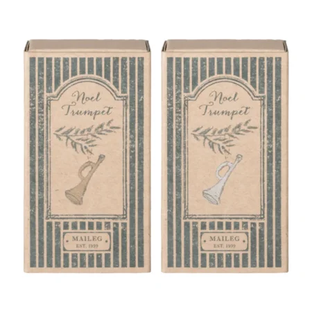 Maileg metal ornament, trompet ass