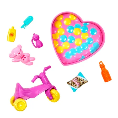 Barbie legeplads med Chelsea og babysitter Skipper