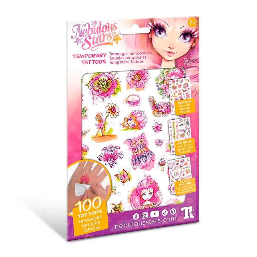 Nebulous Star tatoveringer, pink