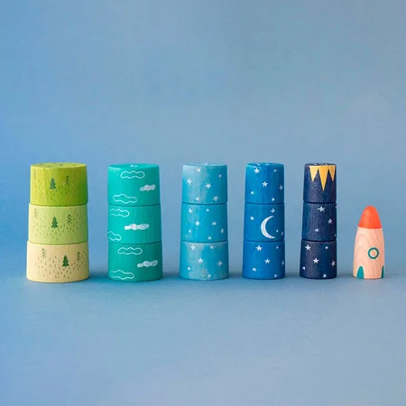 Londji stablespil, Up to the stars