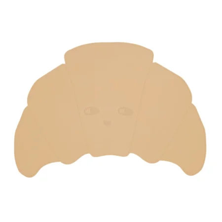 OYOY Yummy dækkeserviet croissant, caramel