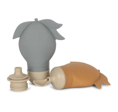 Konges Sløjd 2-pak smoothie-poser, quarry blue/almond