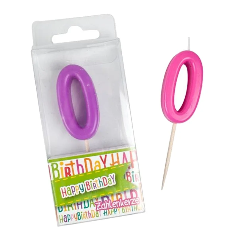 Fødselsdagslys som tal, 0