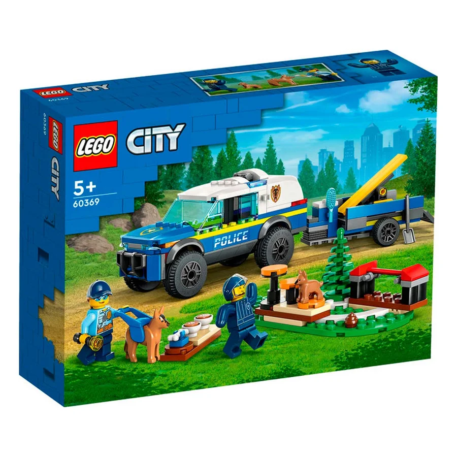 LEGO® CITY Mobil politihundetræning