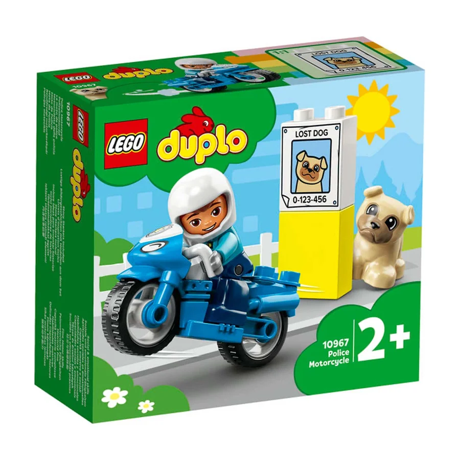 LEGO® DUPLO Politimotorcykel
