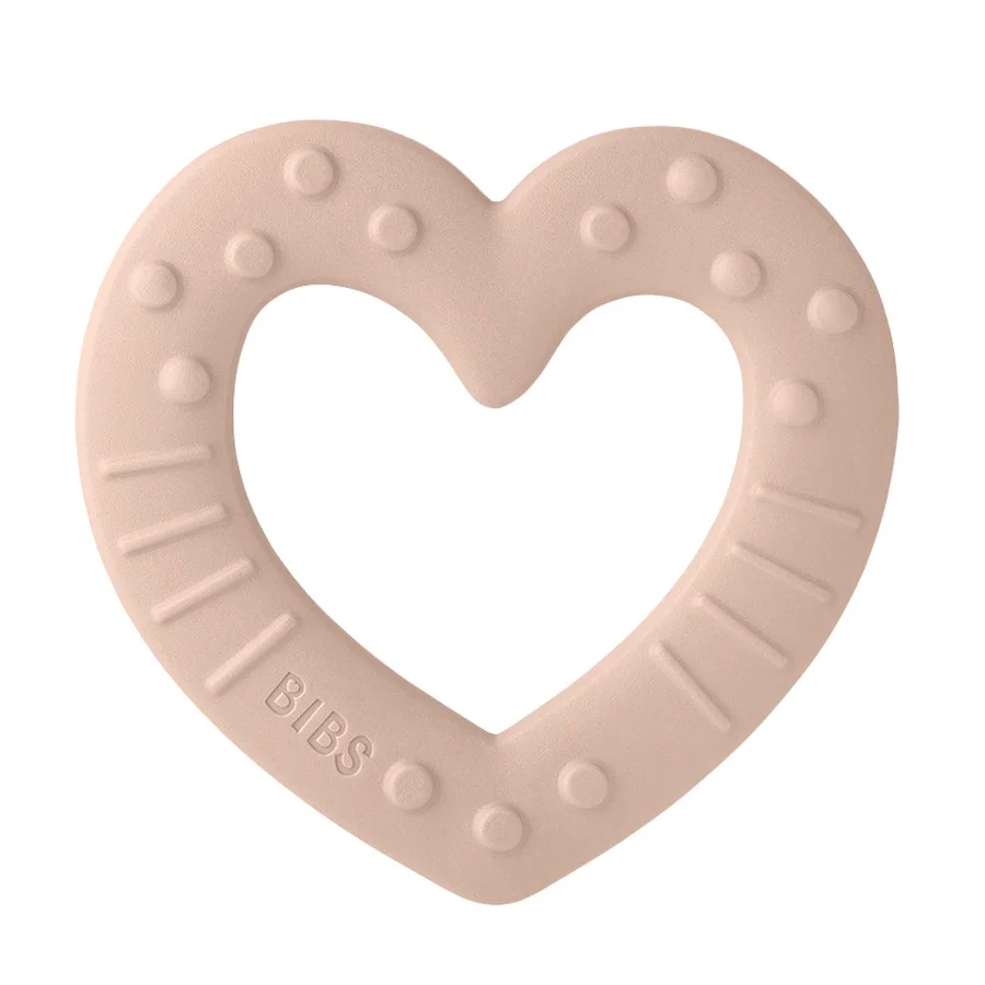 Bibs Bitie bidering, Hjerte - Blush