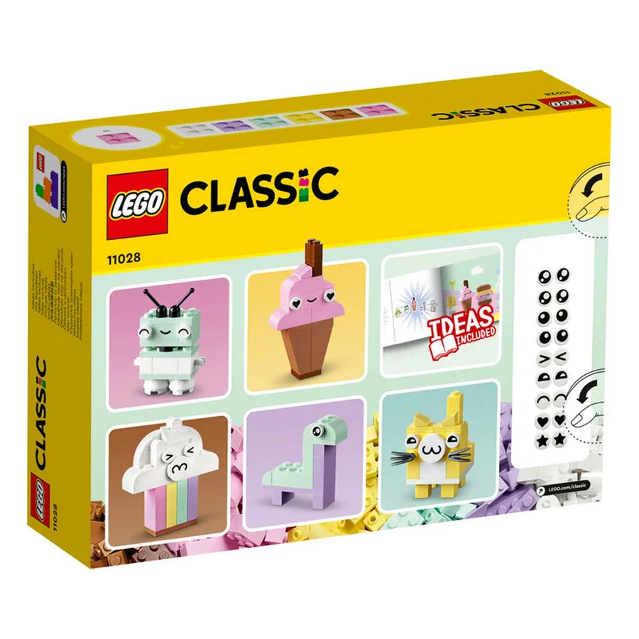 LEGO® CLASSIC Kreativt sjov med pastelfarver