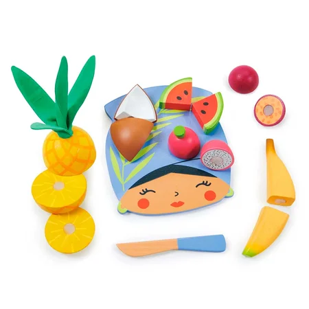 Tender Leaf skærebræt med tropisk frugt
