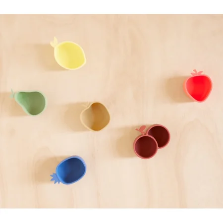 OYOY Yummy snackskåle, jordbær og kirsebær