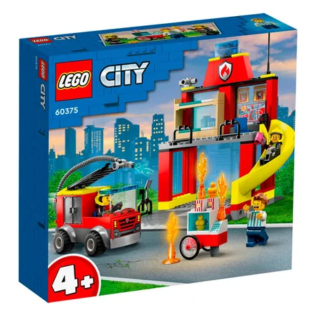 LEGO® CITY Brandstation og brandbil