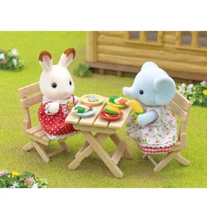 Sylvanian Families, skovturssæt og elefant pige