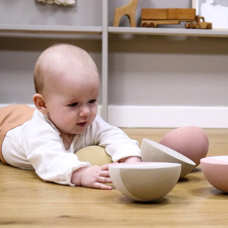 bObles tumlesten, 6 stk - Rose