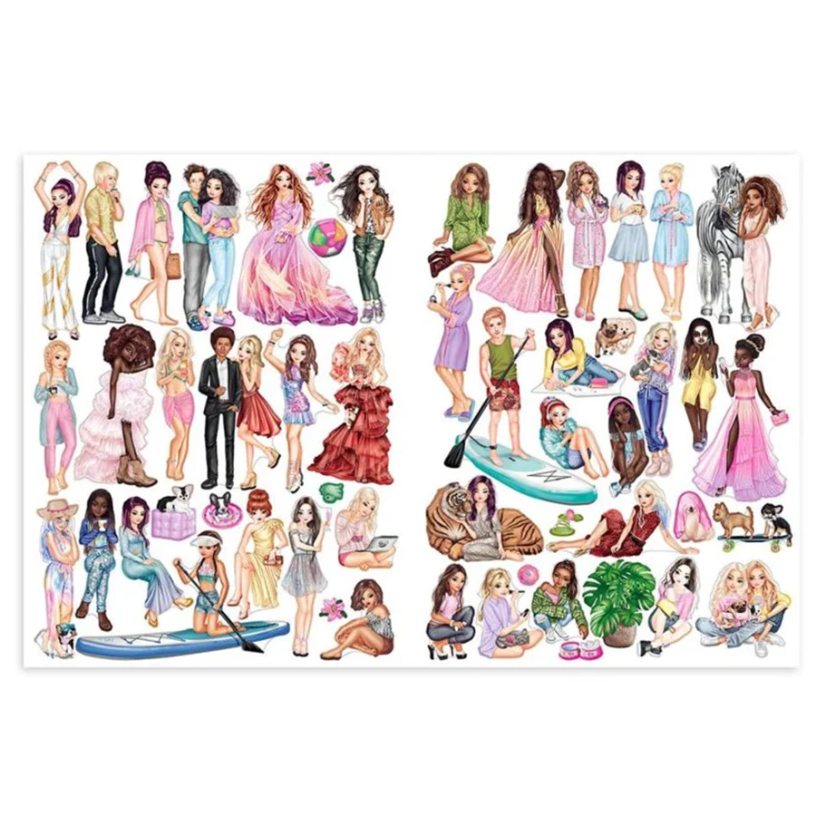 TOPModel Stickerworld