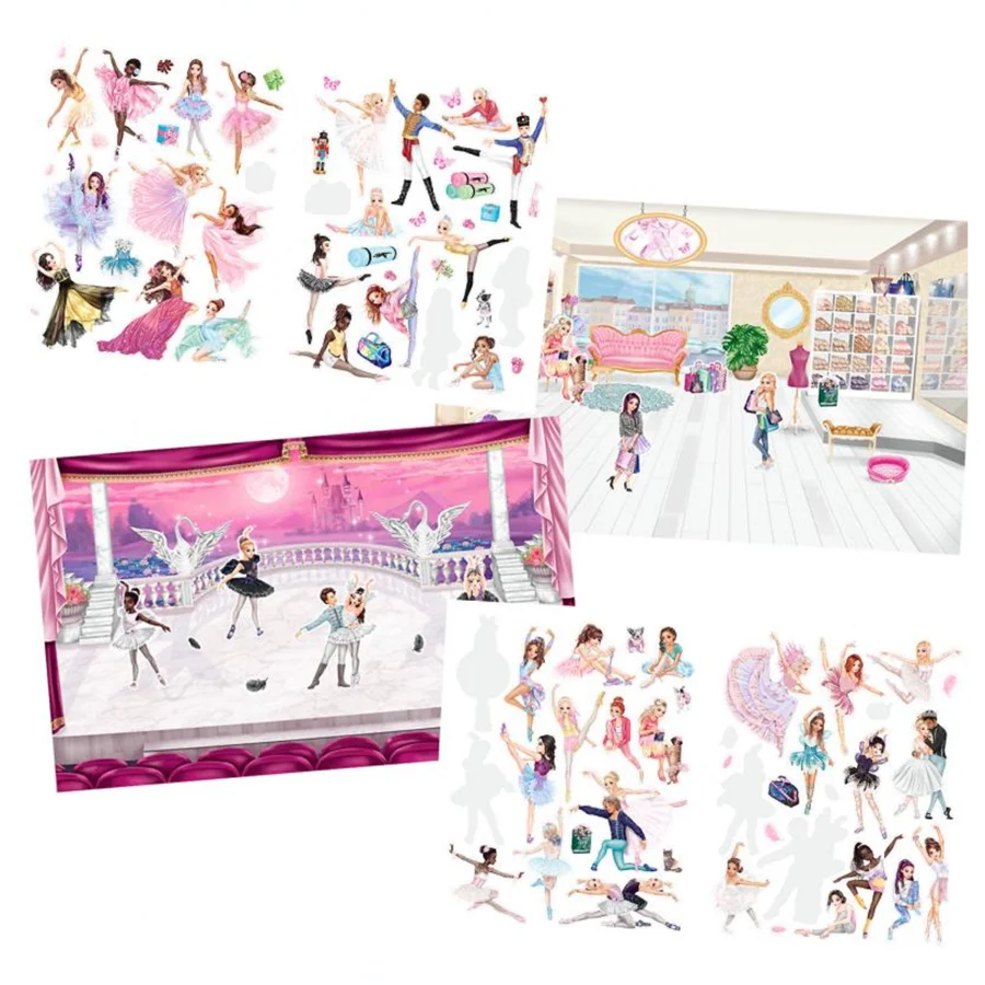 TOPModel Stickerworld ballet