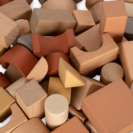 Konges Sløjd A Bag Of Blocks, Træklodser, Multi