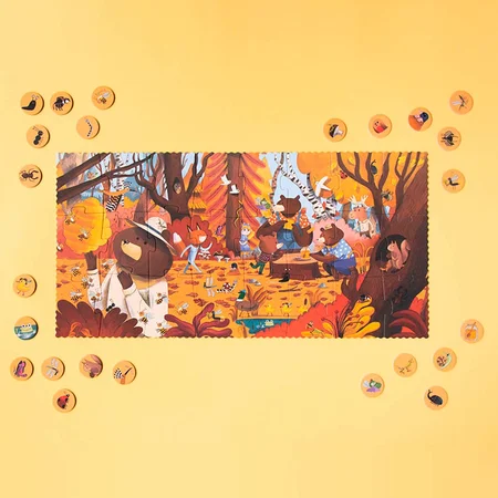 Londji puslespil, bear's forest