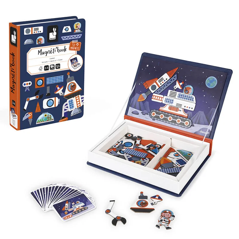 Janod magnetbog, rummet