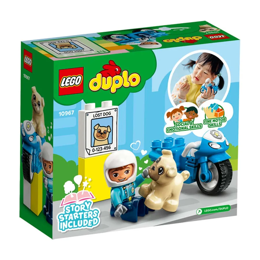 LEGO® DUPLO Politimotorcykel