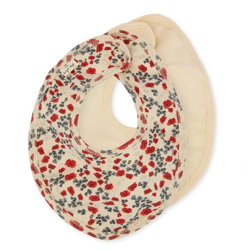 Konges Sløjd 2-pak savlesmæk, poppy/brazilian sand