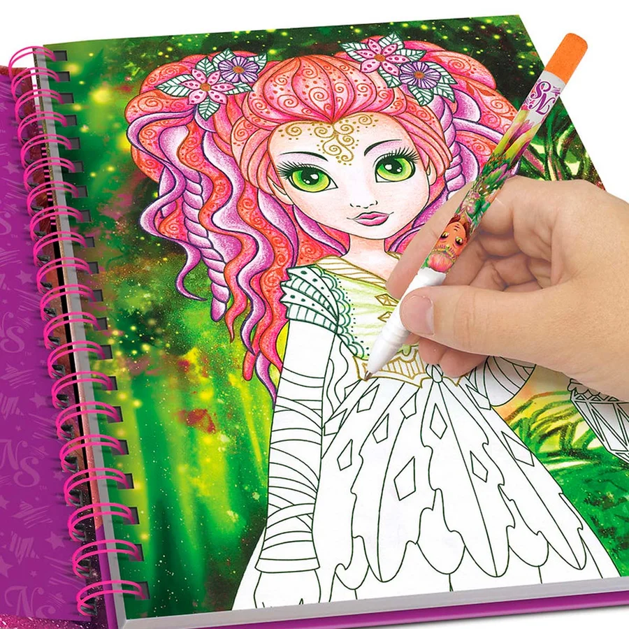 Nebulous Star Gel pen 8 stk metallic