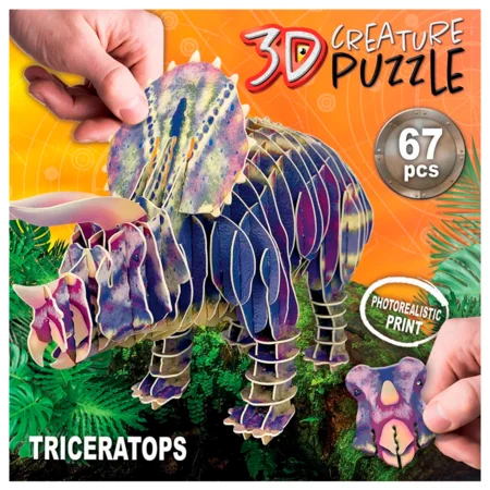 Educa 3D Creature puslespil, Triceratops