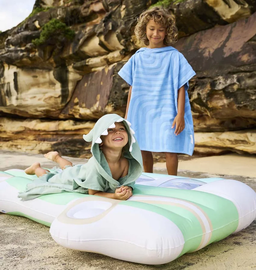 Sunnylife håndklæde poncho, monster