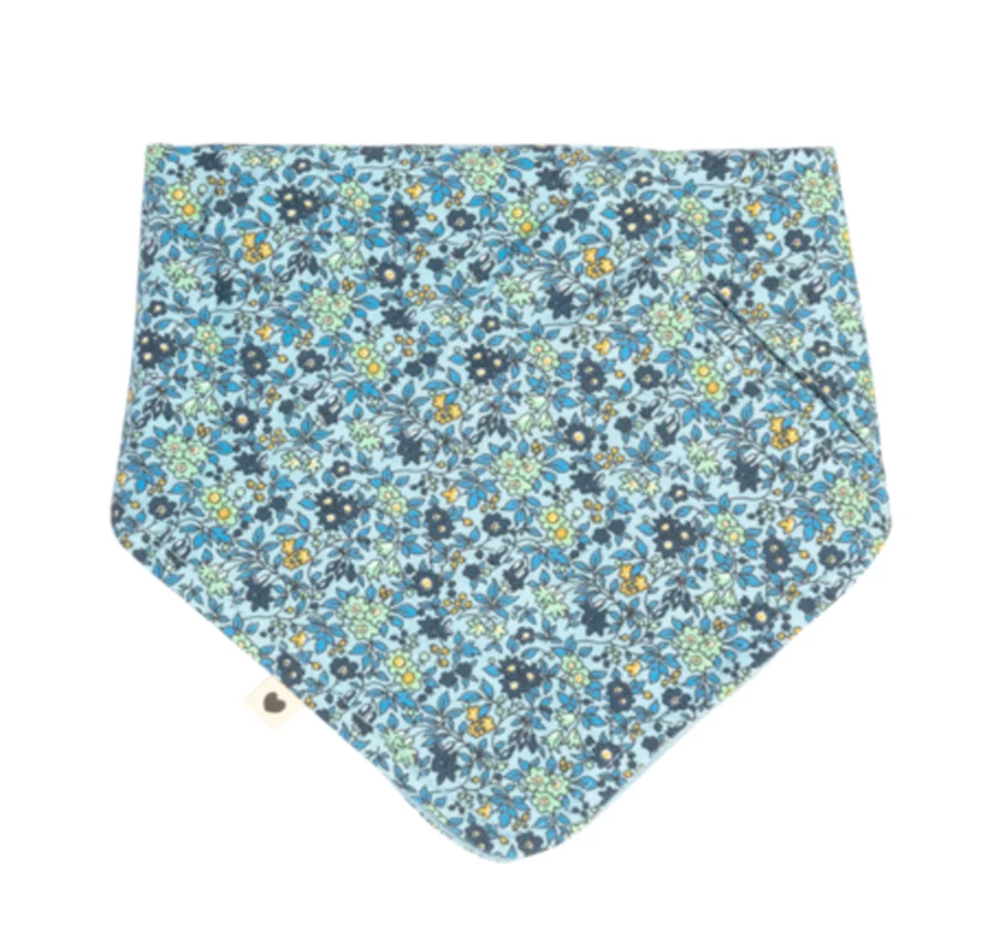 BIBS Liberty savlesmæk, chamomile lawn / baby blue