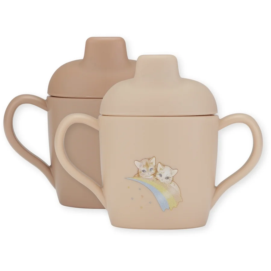 Konges Sløjd 2-pak tudekop, rainbow kitty