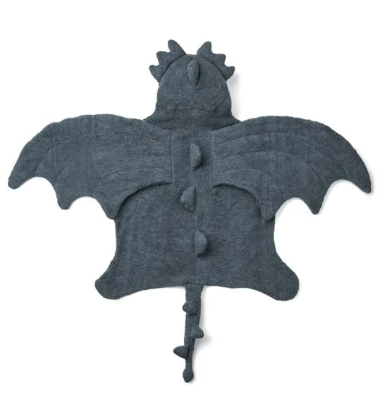 Liewood udklædning, dragekappe - Whale Blue