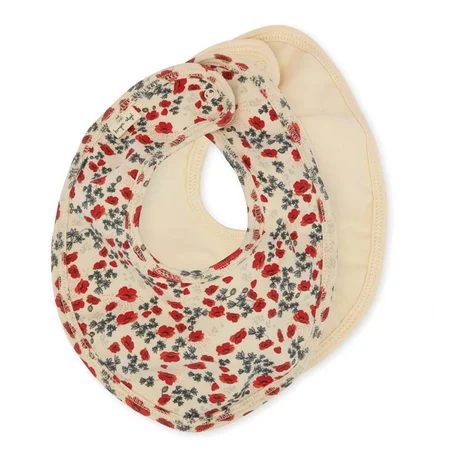 Konges Sløjd 2-pak savlesmæk, poppy/brazilian sand