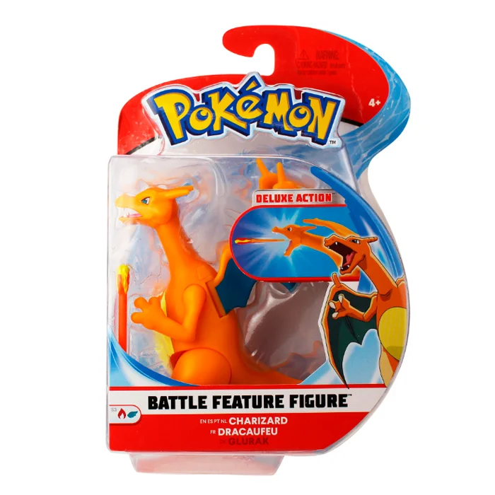 Pokemon battle feature figur, Charizard