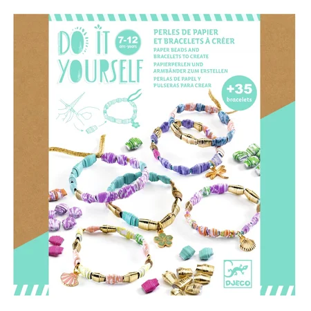 Djeco DIY armbånd, Stylish and golden