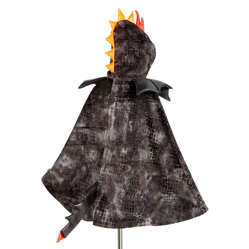 Souza udklædning, drage kappe str. 4-7 år - Sort