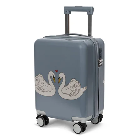 Konges Sløjd Rejsekuffert, Swan Blue