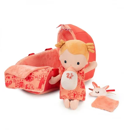 Lilliputiens blød dukke Lena med tilbehør
