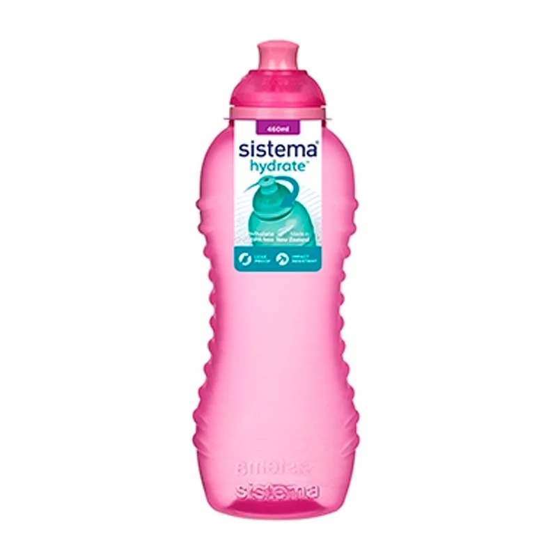 Sistema Twist and Sip drikkeflaske 460 ml, Pink