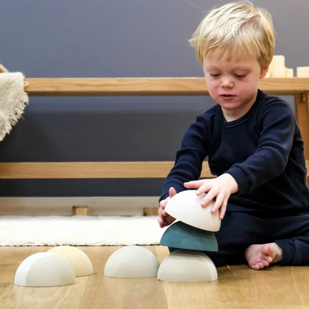 bObles tumlesten, 6 stk - Ocean