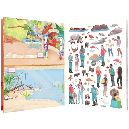 Create your Zoo Aktivitetsbog m/stickers