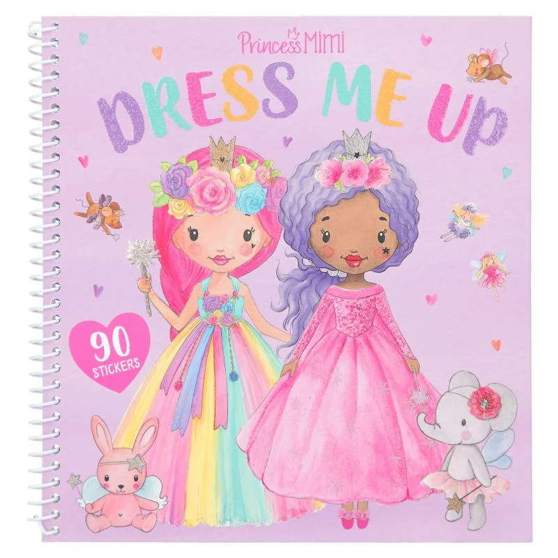 Princess Mimi Dress Me Up Stickersbog