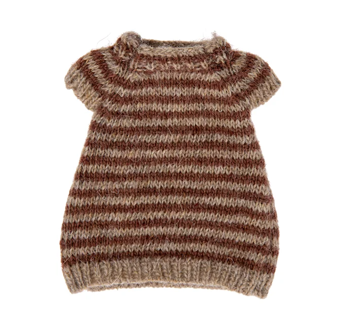 Maileg strikkjole mor mus