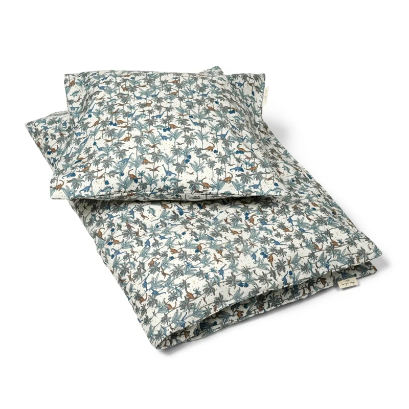 Konges Sløjd Junior Sengesæt, Dino Blue