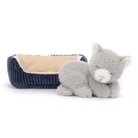 Jellycat Napping Nipper, Kat 10 cm