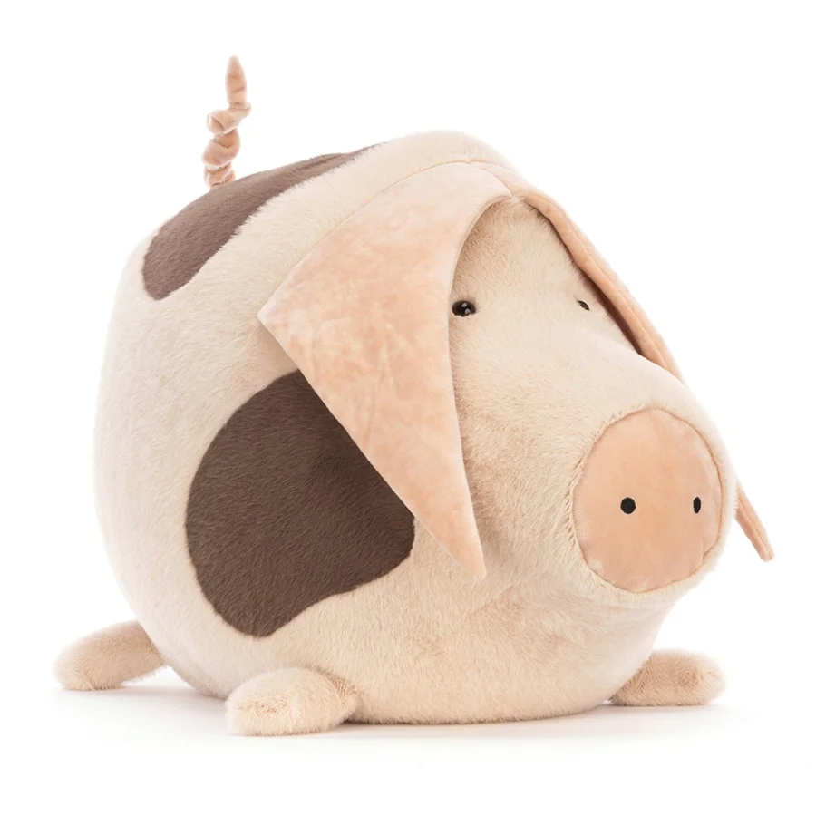 Jellycat Higgledy Piggledy gris, 56 cm