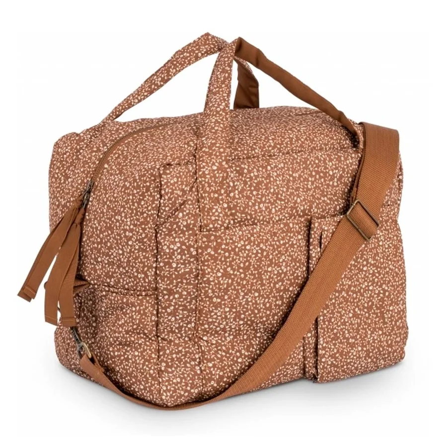 Konges Sløjd all you need bag, pusletaske - blossom mist caramel