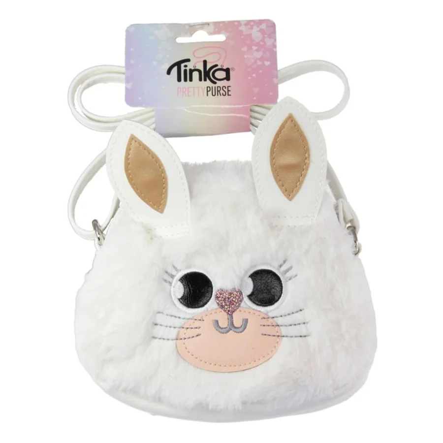 Tinka kanin taske, hvid