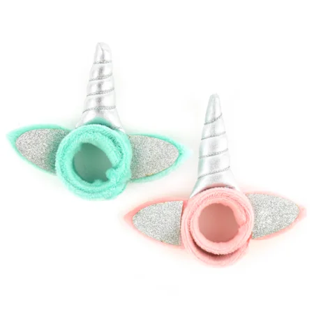 Enhjørning snap-armbånd, asst