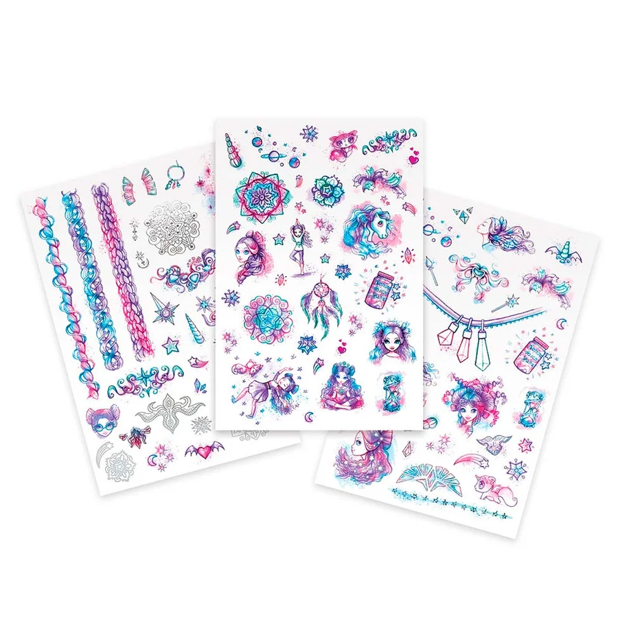 Nebulous Star tatovering, lilla