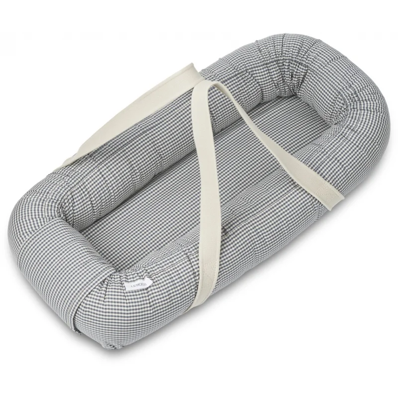 Liewood babynest, tern Whale blue/Sandy