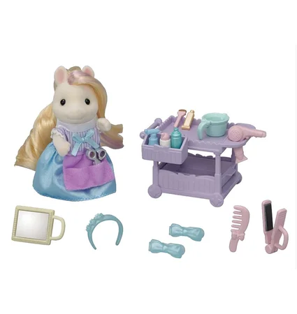 Sylvanian Families, stylingsæt og pony mor